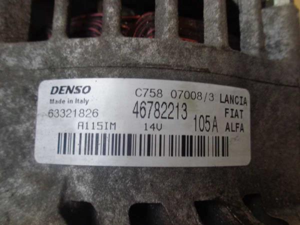 ALTERNATEUR 105AMP FIAT/ALFA/LANCIA 1.9TD/ JTD - Vue 4